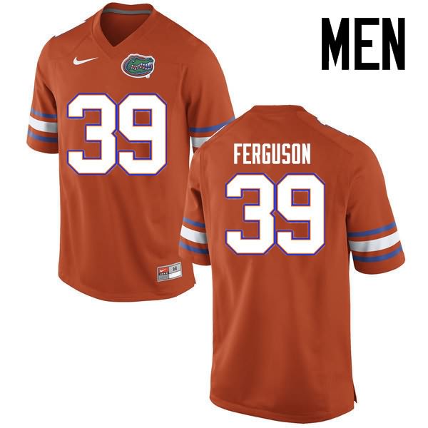 Men's NCAA Florida Gators Ryan Ferguson #39 Stitched Authentic Nike Orange College Football Jersey XOJ4365DR